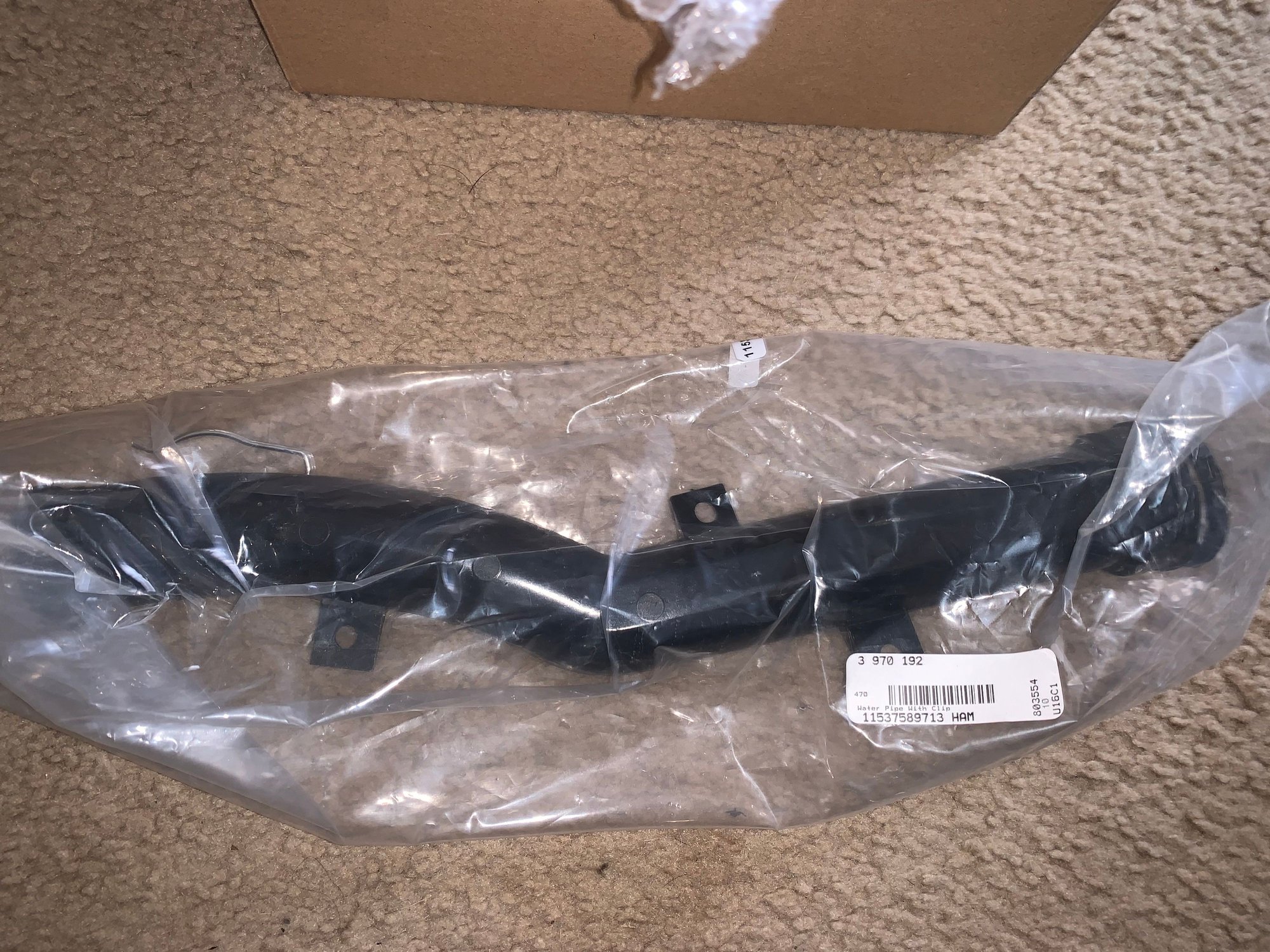 Miscellaneous - thermostat housing with thermostat and water pipe - New - 2011 to 2013 Mini R56: "Mk II" Mini Hatch/Hardtop range - Liberty Center Ohio, OH 43532, United States