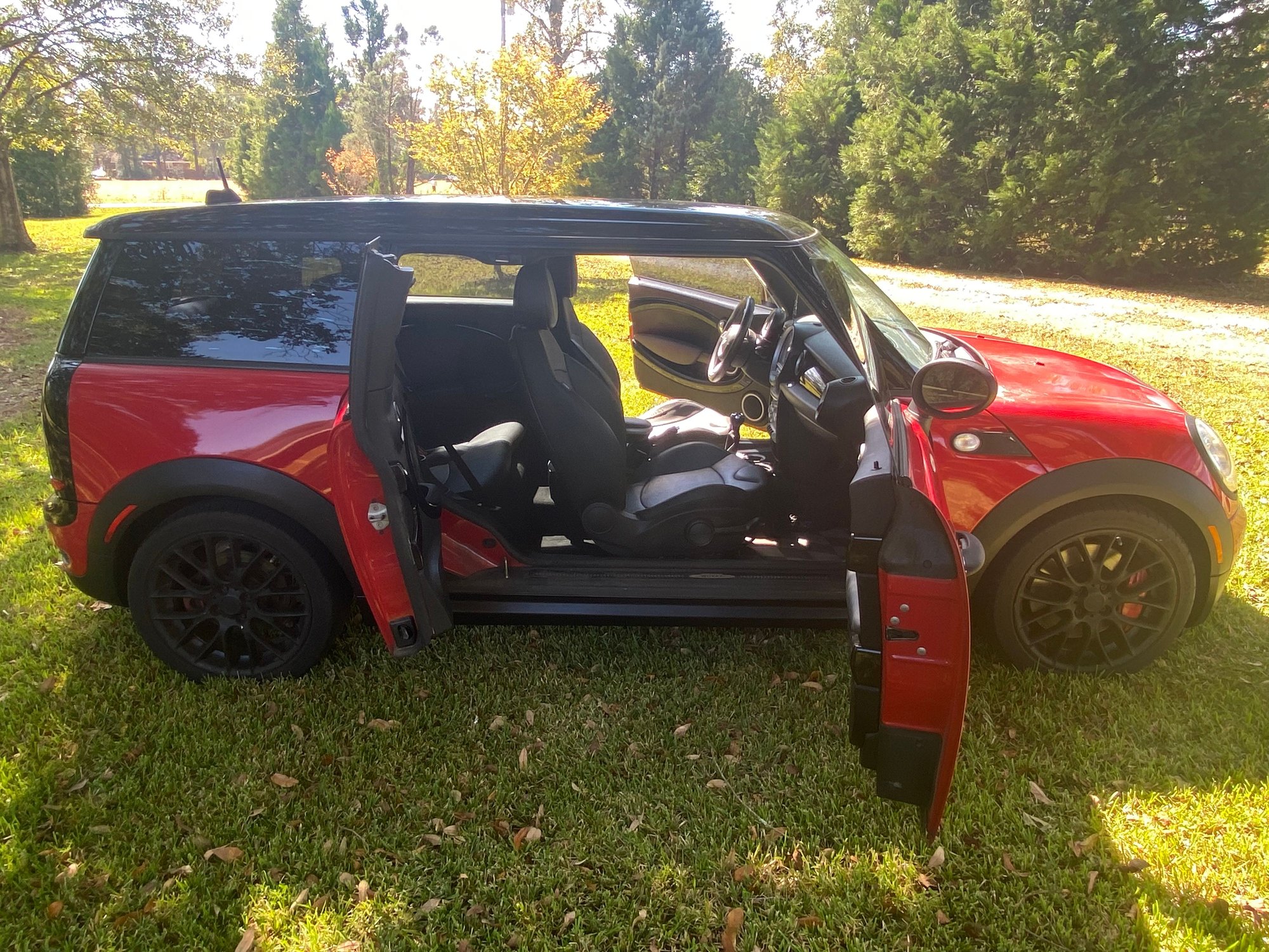 2009 Mini R55: "Mk II" Mini Clubman - 2009 Mini Cooper Clubman JCW - Used - VIN WMWMM93549TL04183 - 101,000 Miles - 4 cyl - 2WD - Manual - Red - Carriere, MS 39426, United States
