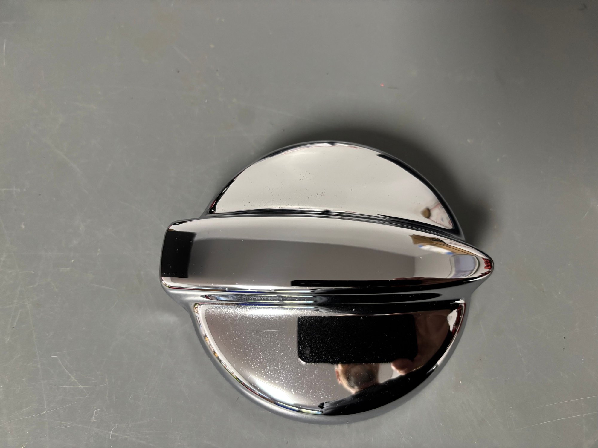 Exterior Body Parts - GENUINE MINI Chrome Gas Cap 51177158196 - Used - 2002 to 2006 Mini Cooper - Cedar Park, TX 78641, United States