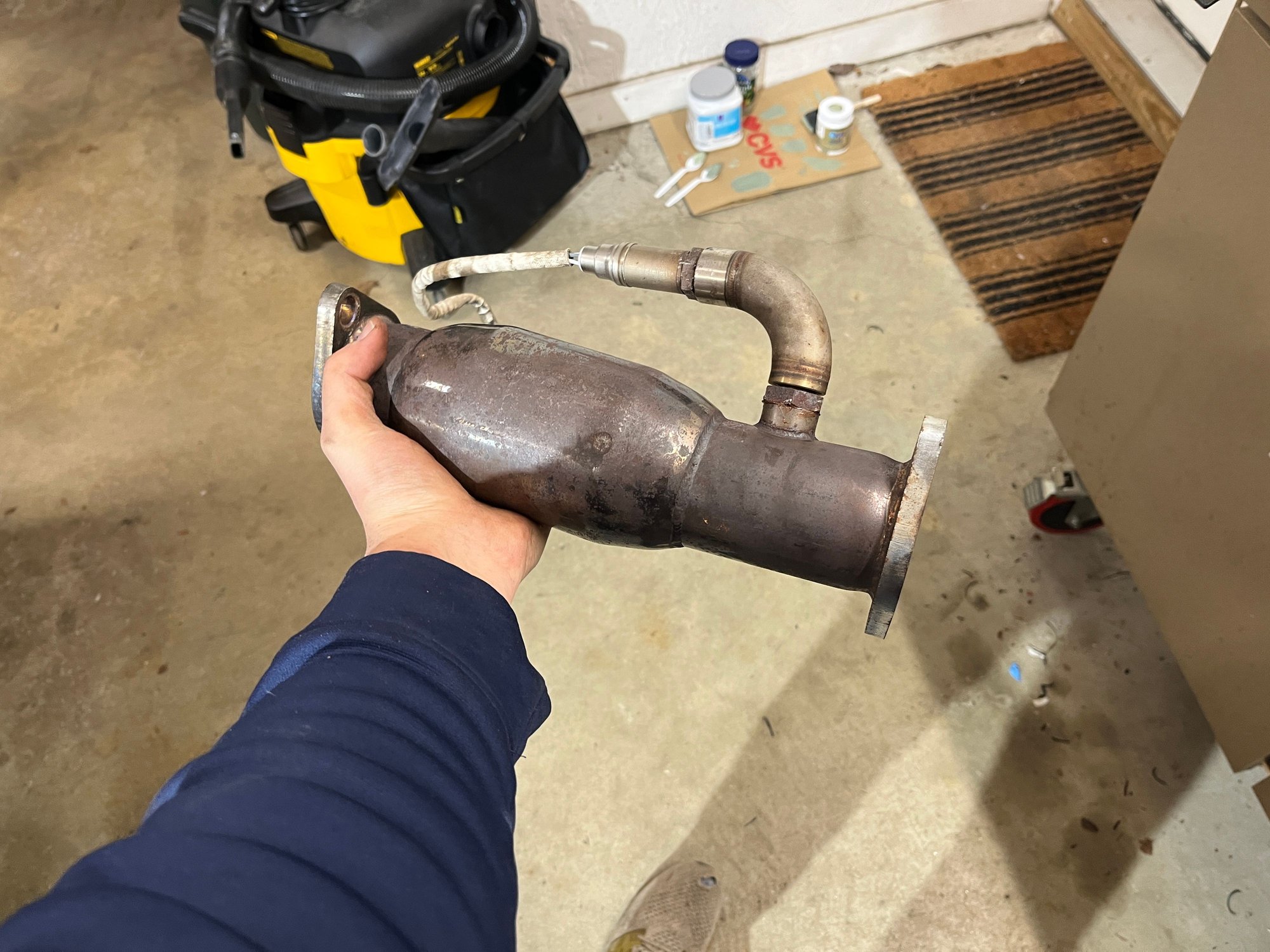 Test pipe out