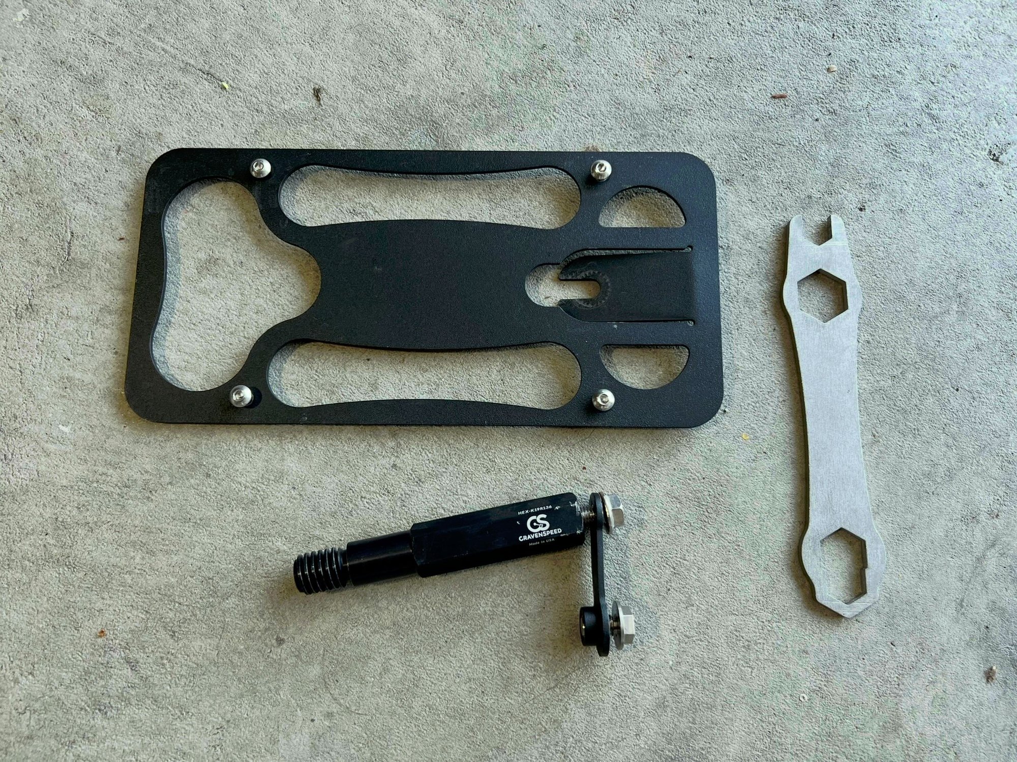 Accessories - Craven Speed Platypus front plate mount F56 - Used - 2014 to 2024 Mini Cooper - Poway, CA 92064, United States
