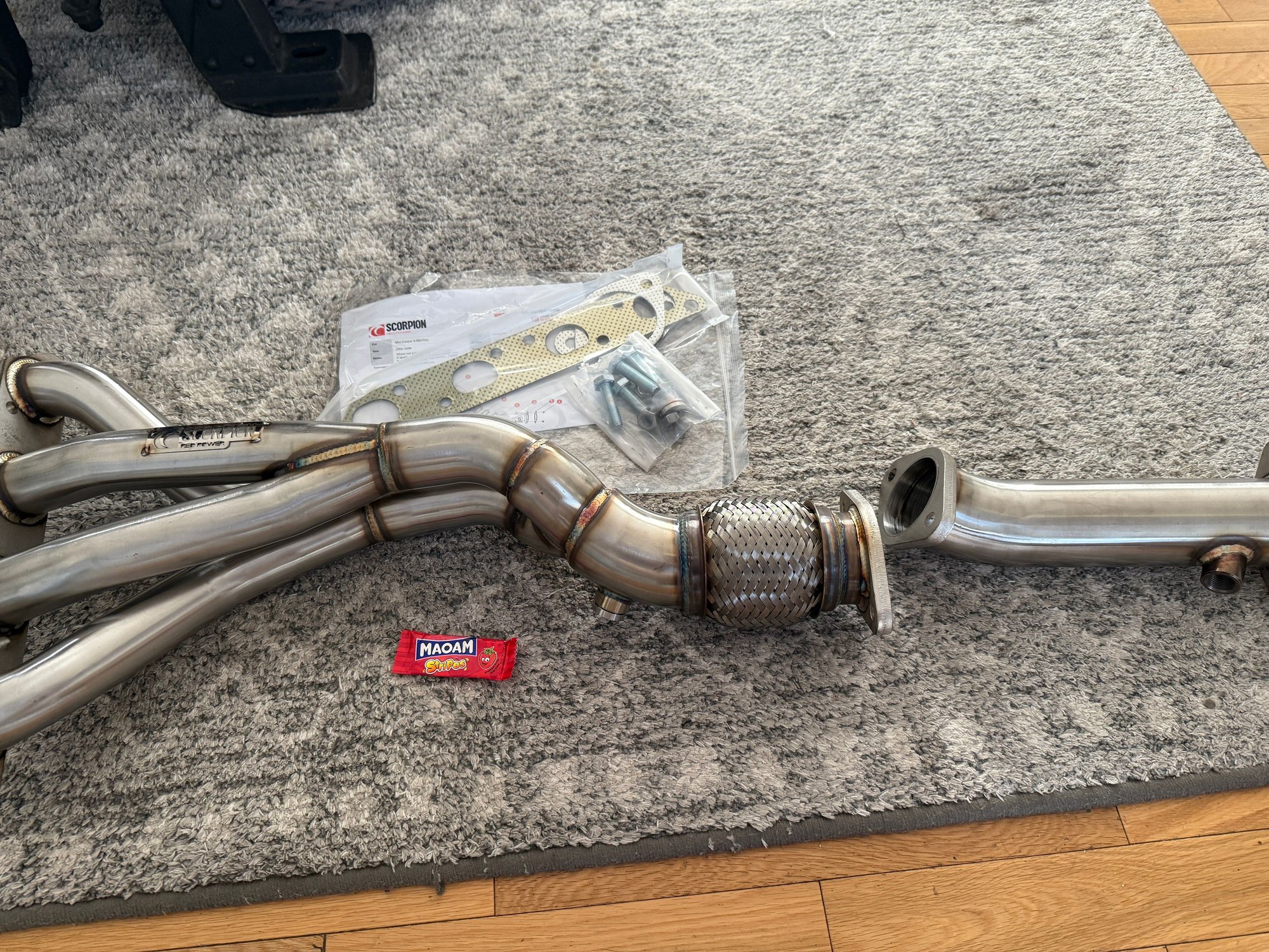 Decat pipe and hardware.
