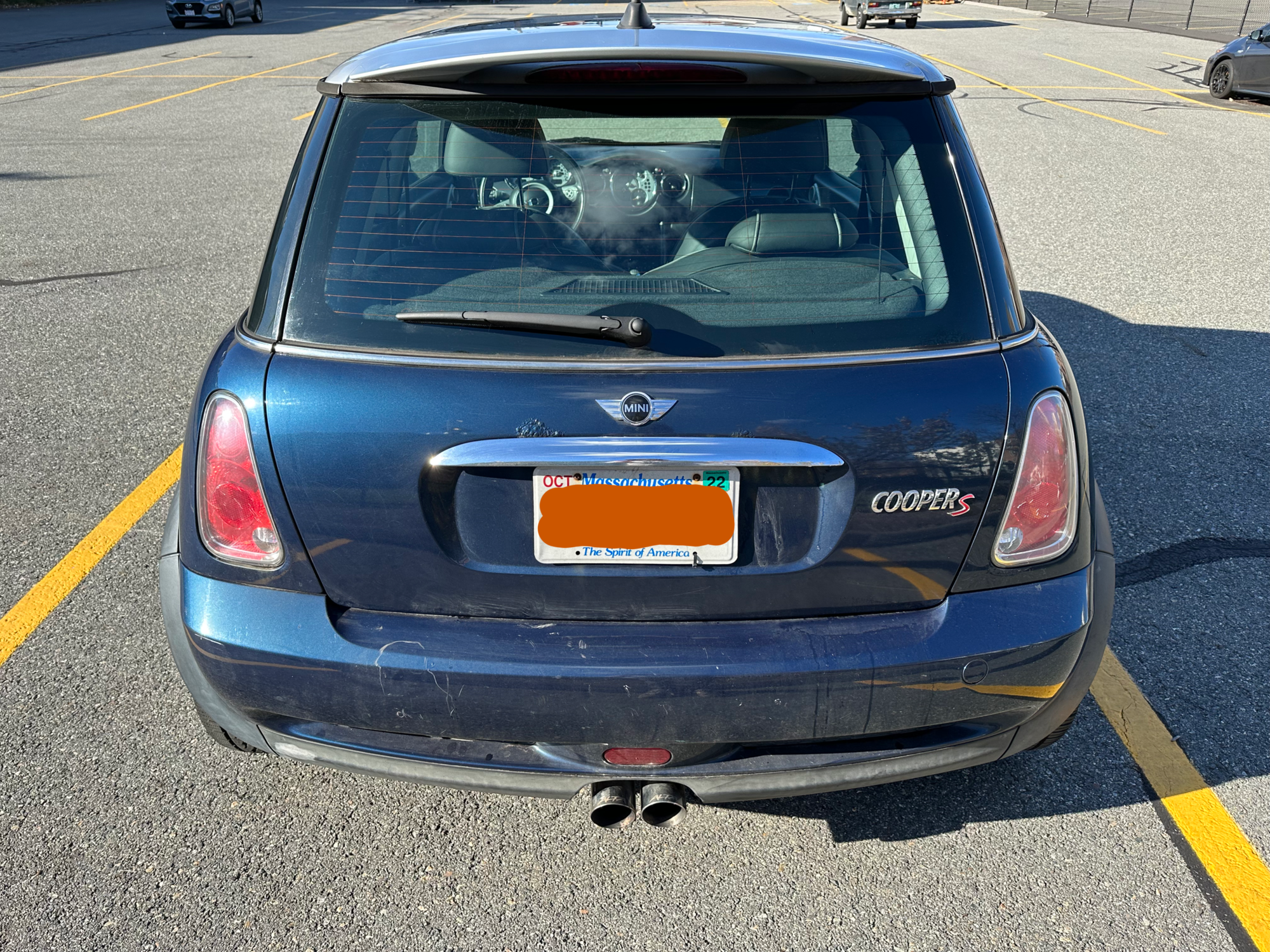 2006 Mini R53: "Mk I" Mini Cooper S - 2006 Mini Cooper S Checkmate Edition with Premium, Chrono Packages, 6-spd & LSD - Used - VIN WMWRE335X6TL17581 - 156,668 Miles - 4 cyl - 2WD - Manual - Hatchback - Blue - Cambridge, MA 02139, United States