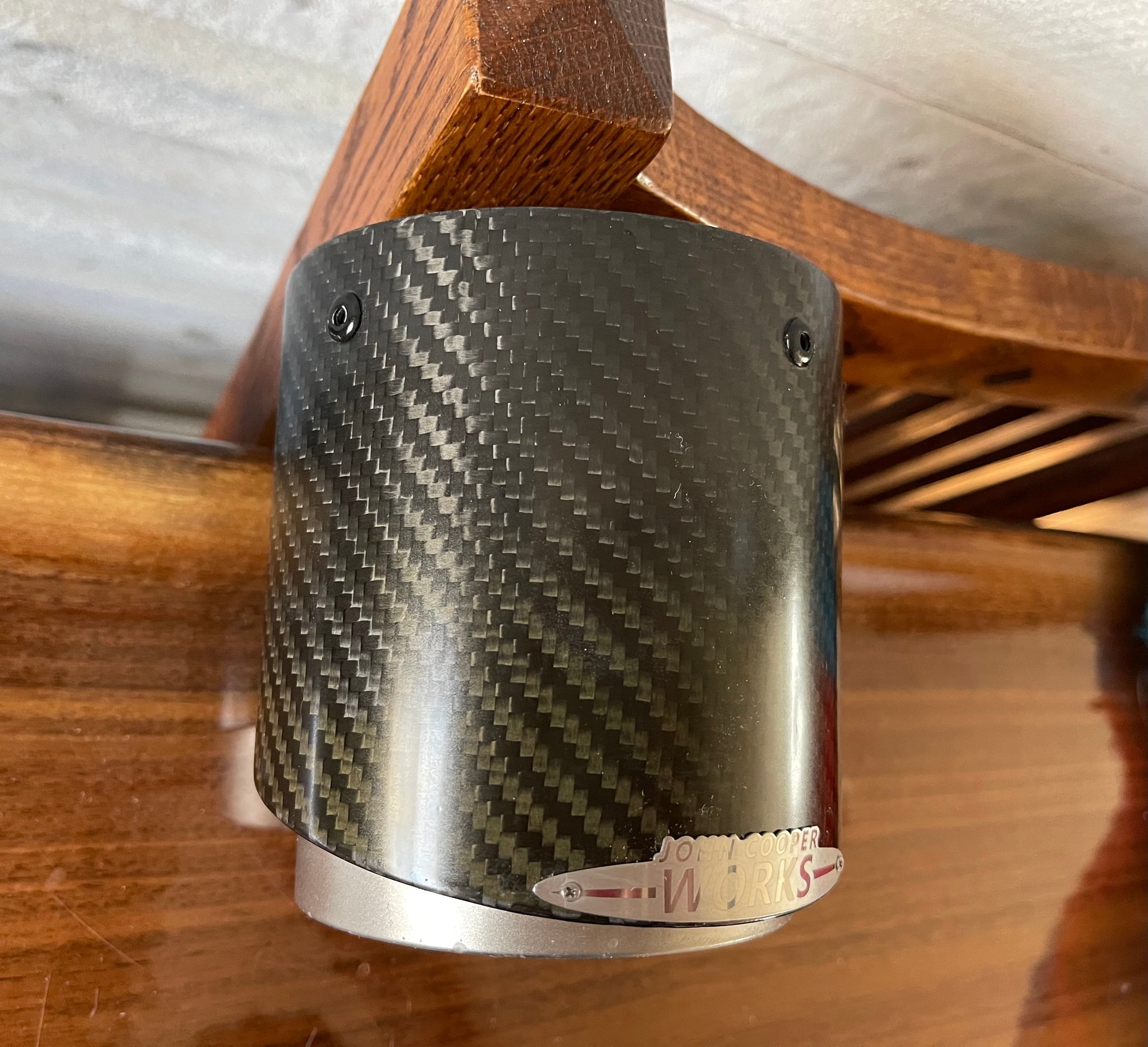 Accessories - Carbon Fiber John Cooper Works Exhaust Tips - Used - All Years Mini Cooper - Willow Springs, IL 60480, United States
