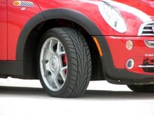 Wheel and Tires Image 
R-84 Wheels with the new Cooper Zeon ZPTs