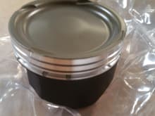 RMW stroker pistons with ceramic coating and teflon on the skirts
