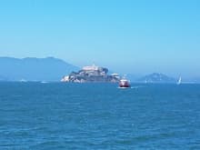 Alcatraz, taken from the ferry