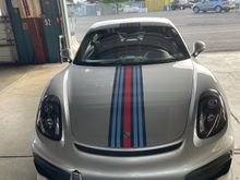 The requisite Porsche 911, looking sharp