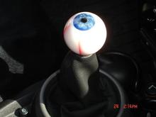 Eyeball shift knob from my (sold) 31 Ford Vicky hotrod.