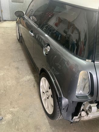 Driver side refinished