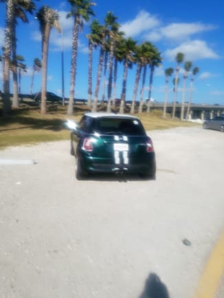The morning I picked it up. Pics are in Clearwater out Florida 60