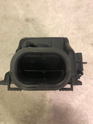 JCW top half airbox; S & JCW bottom half ate the same except for plug.