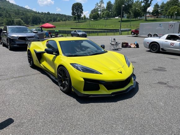 A very fast C8 Z06 Corvette