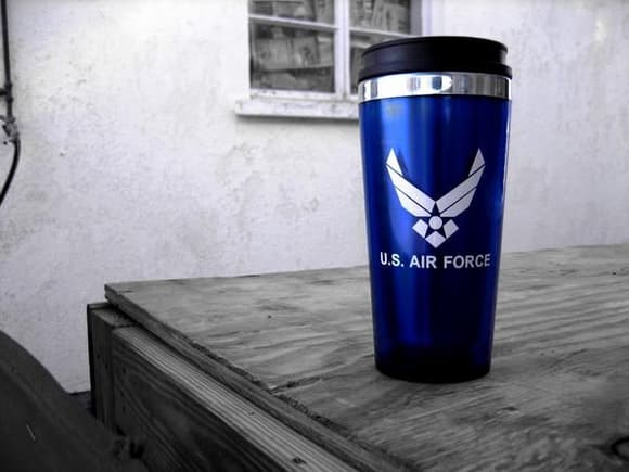 AirForce Mug Blue