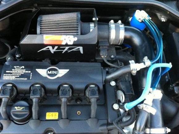 K&amp;N Intake and Oil Catch Can