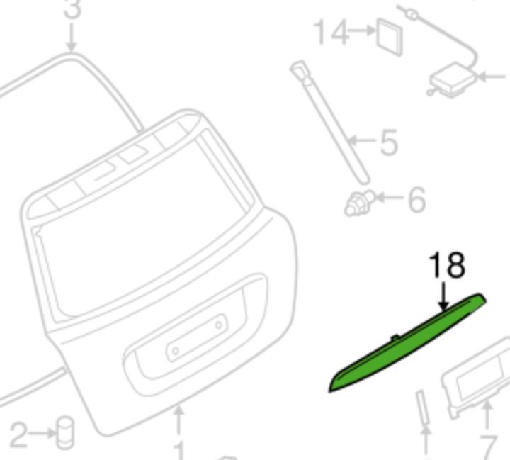 Exterior Body Parts - MINI R56 Boot Grip Handle — Primed - New - 2007 to 2013 Mini R56: "Mk II" Mini Hatch/Hardtop range - Bethel, CT 06801, United States