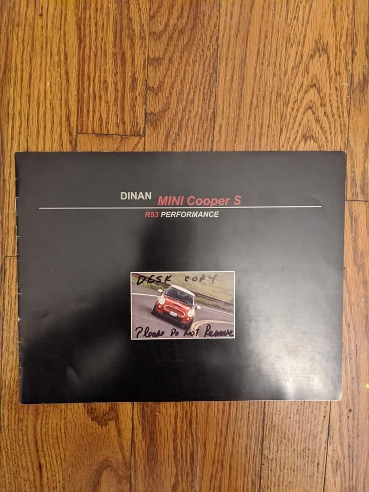 Miscellaneous - Mini Cooper Factory/ Dealership Manuals, Press Kits, Literature & Displays Collection - Used - 0  All Models - Denver, CO 80211, United States
