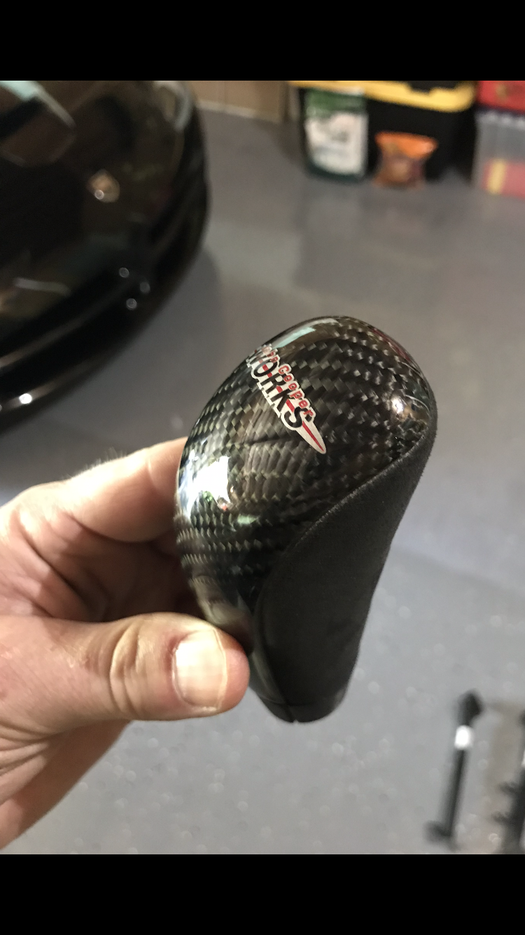 FS R53 jcw carbon fiber shift knob North American Motoring