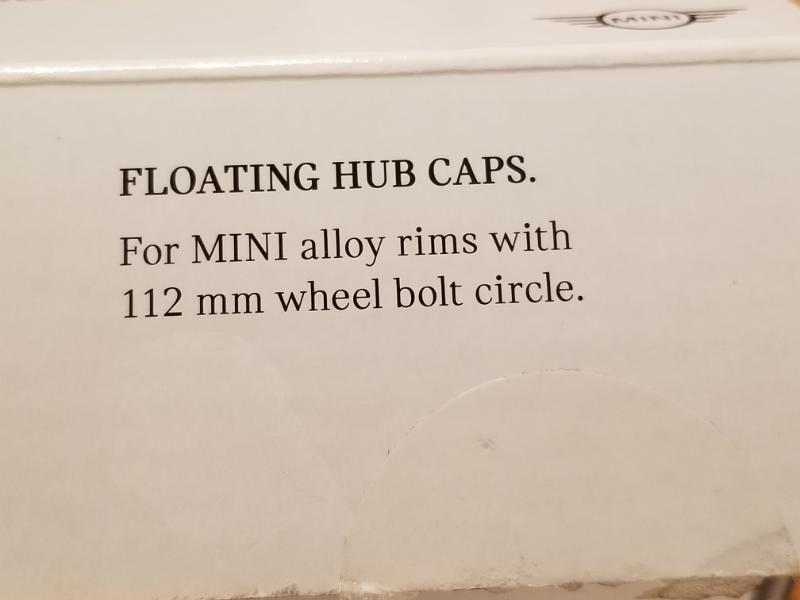 Accessories - MINI Floating Hub Caps - Used - 2017 to 2023 Mini F60: Countryman - 2017 to 2023 Mini F54: Mini Clubman - 2017 to 2023 Mini F55: 5-door Hatch - 2017 to 2023 Mini F56: Mini Hatch/Hardtop - 2017 to 2023 Mini Convertible - Winnipeg, MB R2M2P4, Canada