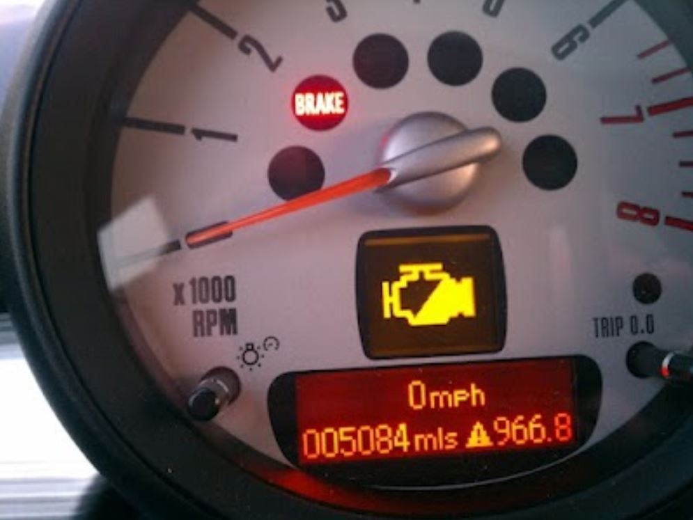 Reduced Engine Power Warning Light