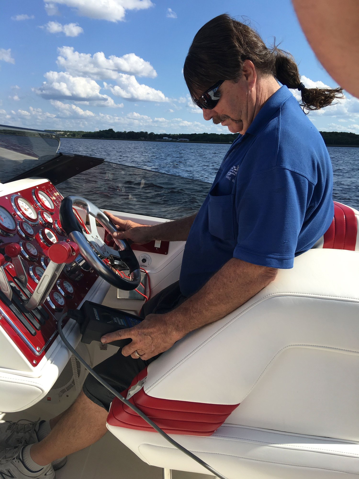 Bruce Baker of Express engines. At a loss for words we have lost