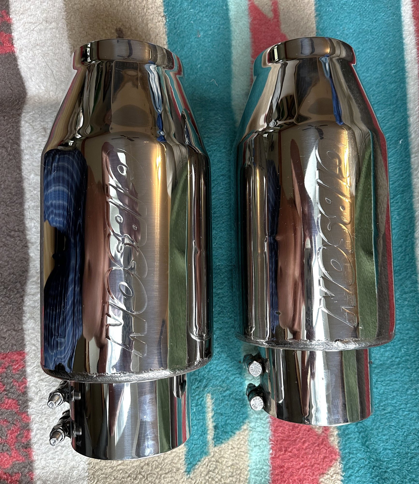 Gibson Bullet ClampOn Mufflers 4" 110001