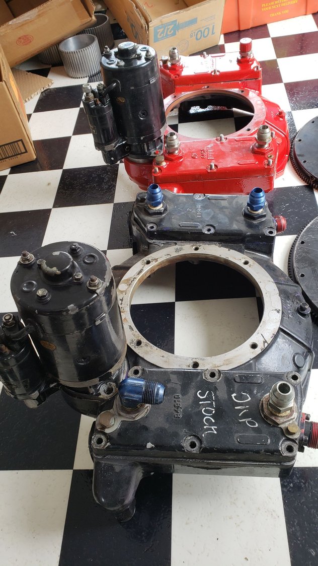 4 Bellhousings, 2 Steel Flywheels, 4 Starters, Oil Coolers Get it all