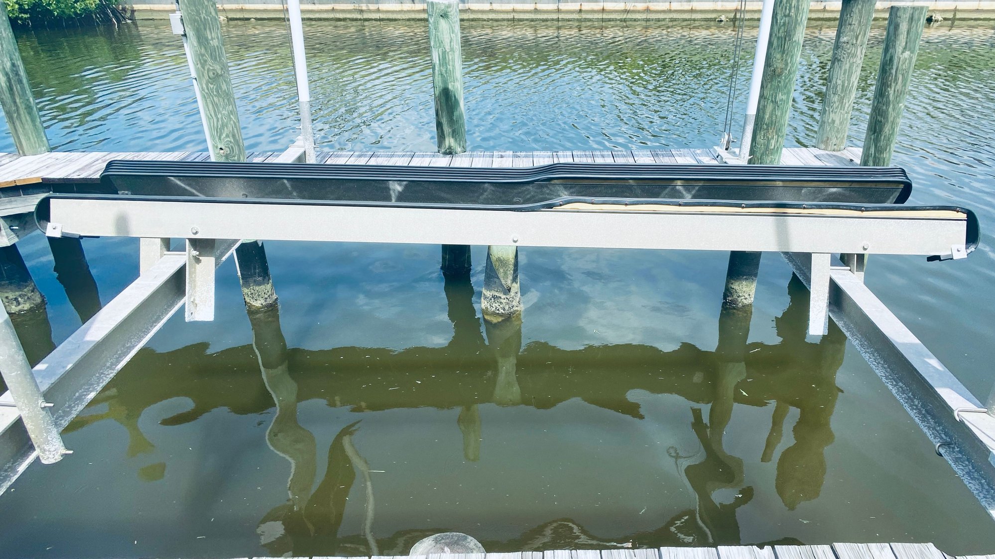 Boat lift bunks location Page 2