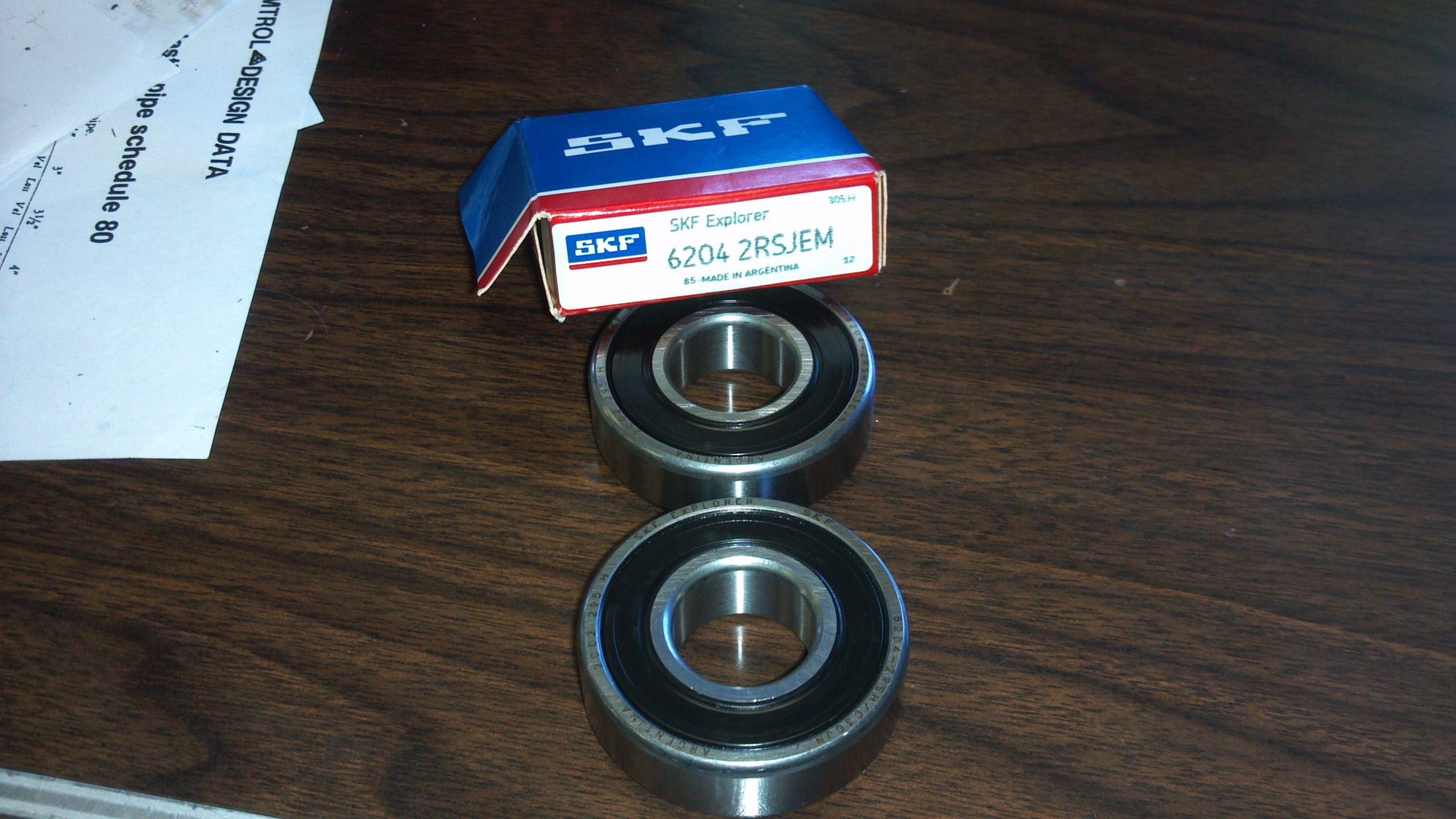 bearings for old style pump
