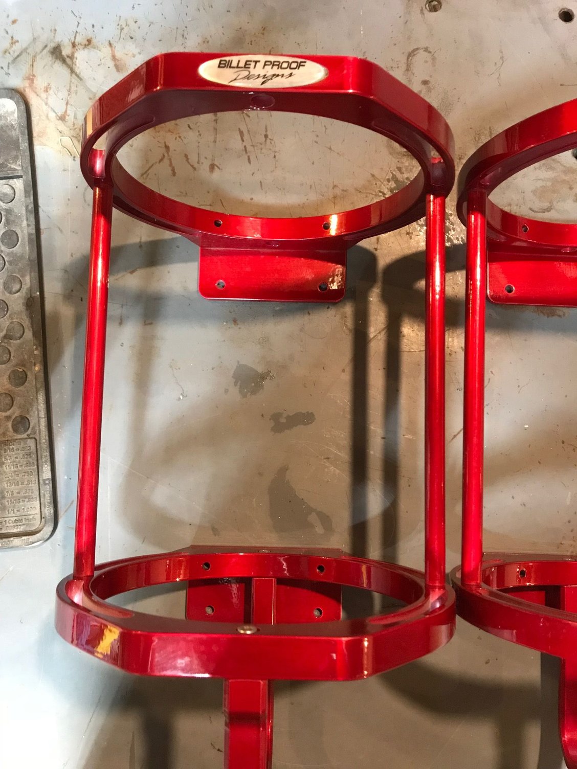 fender holder bumper billet