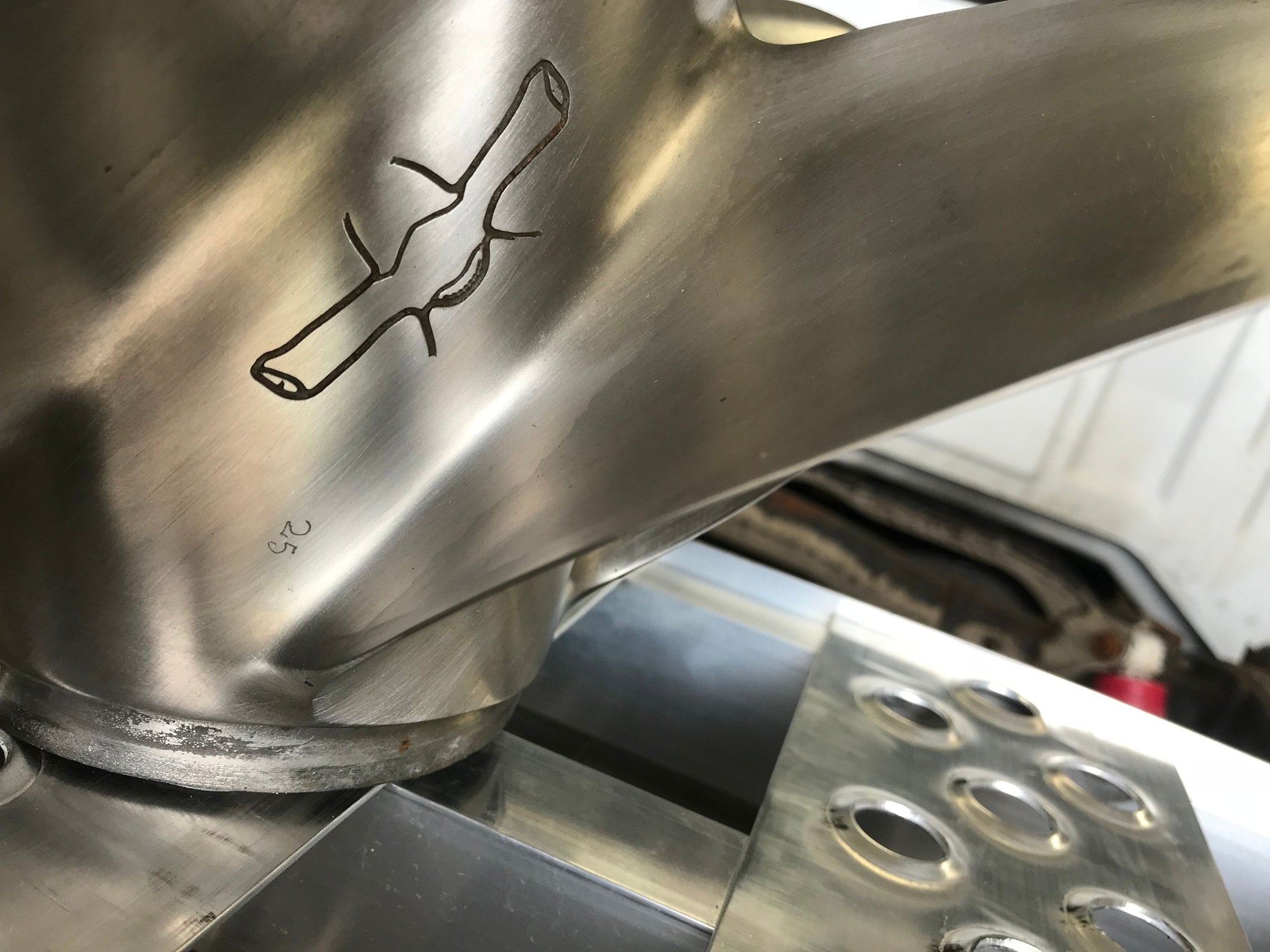 RH 5 blade Cutting edge lab finished satin 25p prop