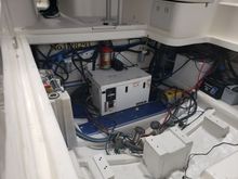 Engines out and rework of transom