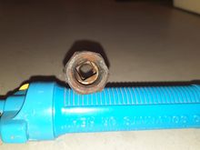 Could have got the nut centered better..