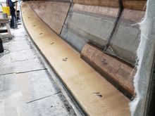  The port side is cored