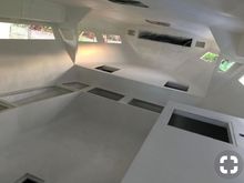 I want to be able to see the anchor and winch from the inside the cabin. The hardware itself looks so cool, makes no sense to hide it. And if something goes wrong you might be able to see it from the inside