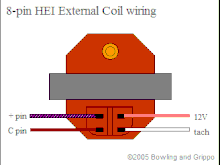 This is the factory coil connection for reference. The boat tach receives the signal from the ecm so you’ll need do a little surgery on that connector to get your tech signal connected properly. I cannot quite remember what I did on this side when I converted from the MPI. It’s not hard though. 