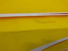 Look at all the delamination and spider cracks