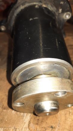 Before removing pulley mount thingy.