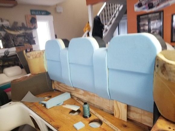 back seat coming along