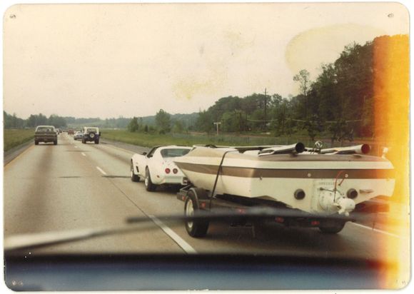 How about a 19' Tahiti Jet pulled by a '74 Vette
