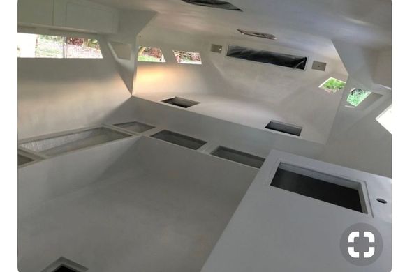 I want to be able to see the anchor and winch from the inside the cabin. The hardware itself looks so cool, makes no sense to hide it. And if something goes wrong you might be able to see it from the inside