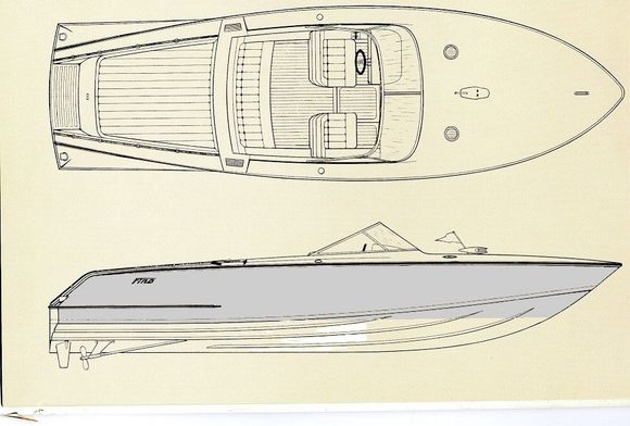 Walt Walters design. All new interior cousions and seats included