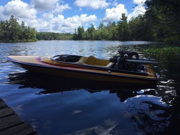 My budget twin turbo 460 18' Nordic Jet Boat
