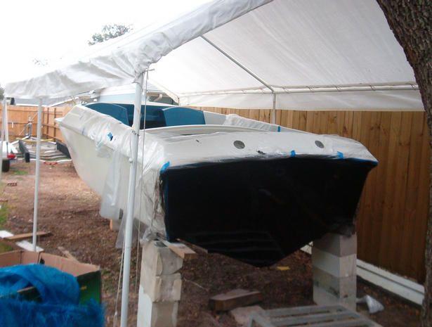 Transom filled in, and re-painted