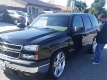 01 Tahoe with an 07 HD Front End.