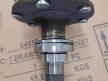 Old. Tried sealing it once, but it was the bearings themselves leaking.