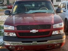 clear corner lights and black billet grill. Need to refinish hood.