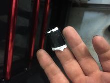 Sliced my finger pretty good on one of the speed nuts that hold the fascia on...