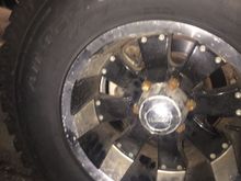 Since the tires i want have been discontinued i settled for a bfg at.... Now to find 2 or 3 more....this exact tire is the d loadrange atko that theyve discontinued and all the ko2s are e load range.... Cant catch a break, every time i decide on a tire i want they discontinue the damn thing!!!! ill probably pick up one more D load range and then swap to ko2 when i kill the two tires on front....