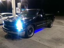 Looking good in the gas station lighting.